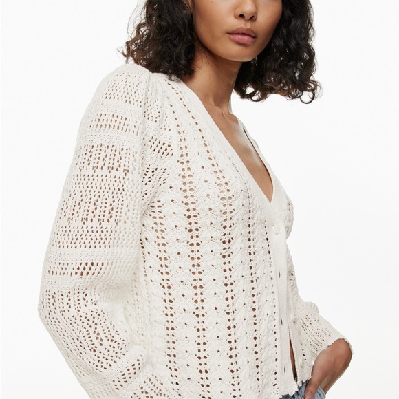 Wilfred Tops - Wilfred Splendor Cardigan S - White